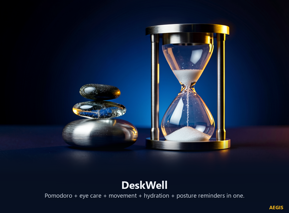 DeskWell screenshot 2