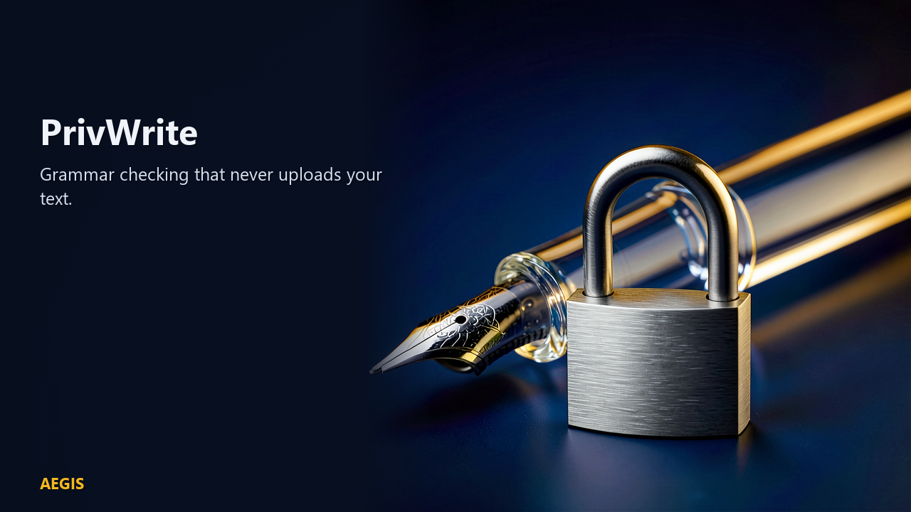 PrivWrite screenshot 1