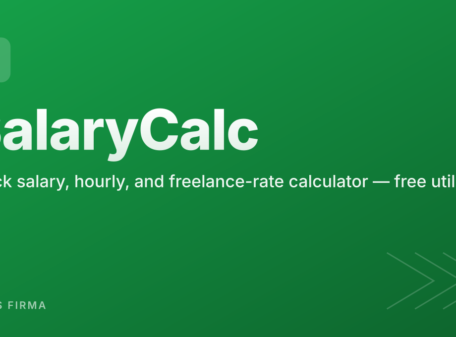 SalaryCalc screenshot 2